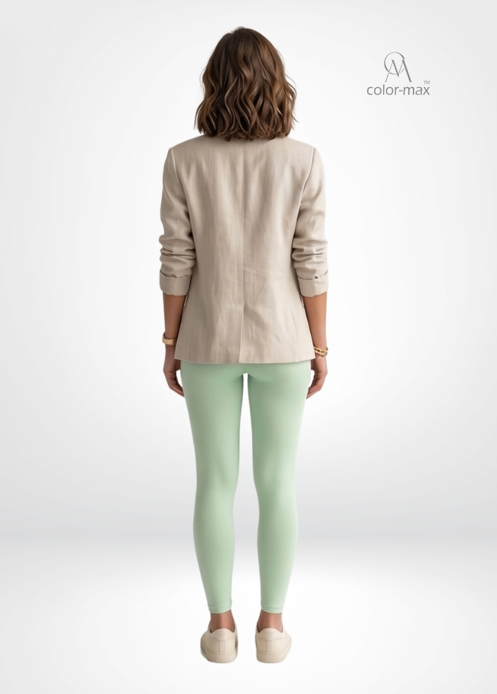 PISTA - Premium Cotton Lycra Ankle Leggings - Hover